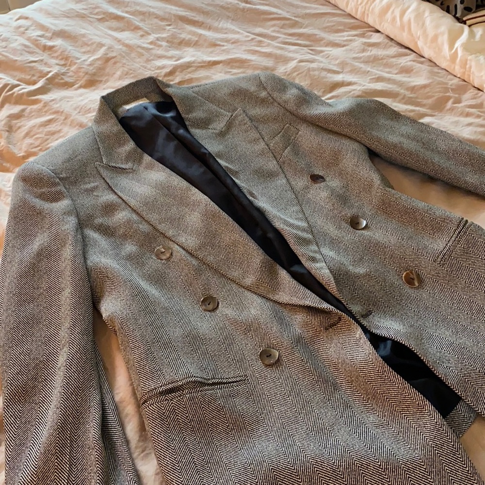 Black and White Blazer